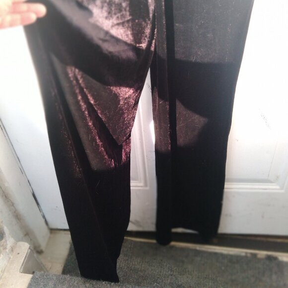 DIVIDED BLACK VELOUR JUMPSUIT SIZE M MEDIUM NEW WITH TAGS SHORT SLEEVES HALF-ZIP - Picture 14 of 15